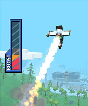 喷气背包跳跃游戏截图2