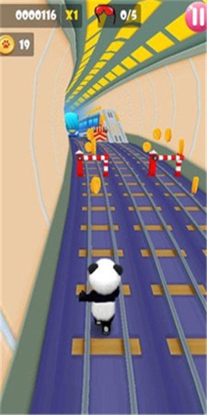 大熊猫跑酷游戏截图2