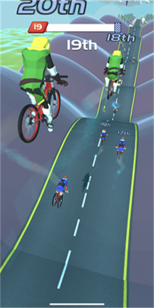 自行车山丘游戏截图2