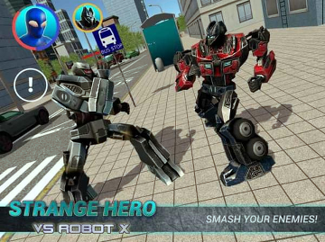 机器人大战奇异英雄游戏截图1