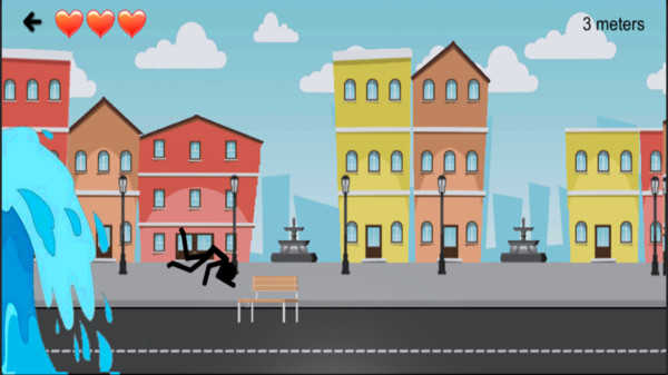 海滩火柴人-游戏截图2