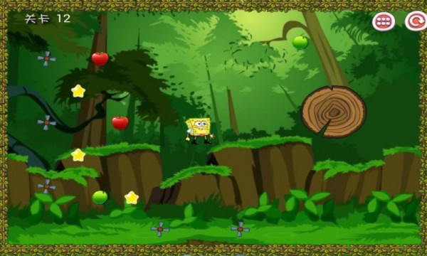 弹跳的海绵宝宝游戏截图1