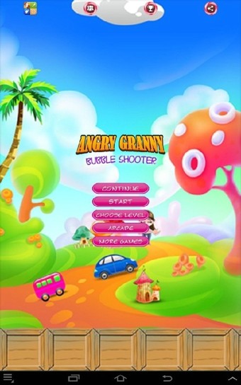 愤怒的老太泡泡射击游戏截图1