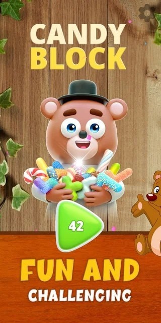 糖果块拼图游戏截图1
