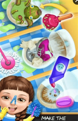 甜蜜女孩清洗大作战游戏截图1