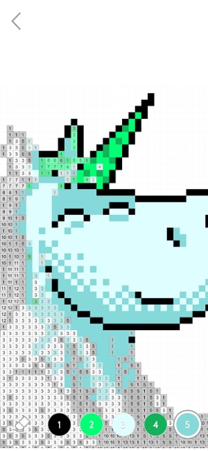 疯狂像素数字涂色游戏截图1