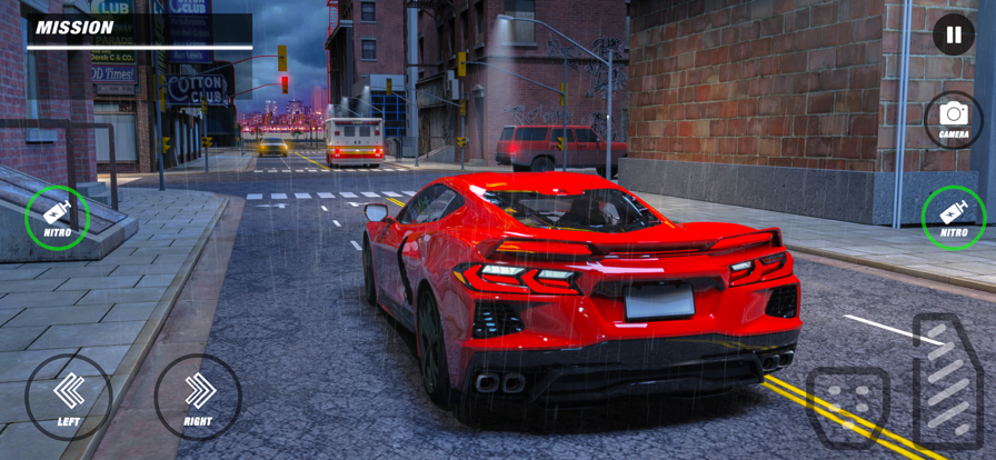 汽车驾驶学校城市驱动器游戏截图3