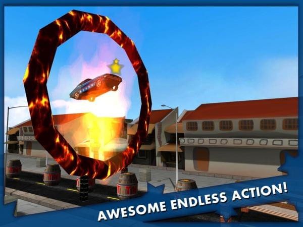 史蒂夫特技赛车游戏截图1