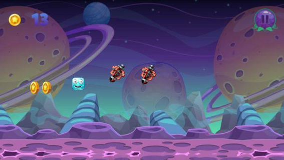 向下立方弹跳器游戏截图1