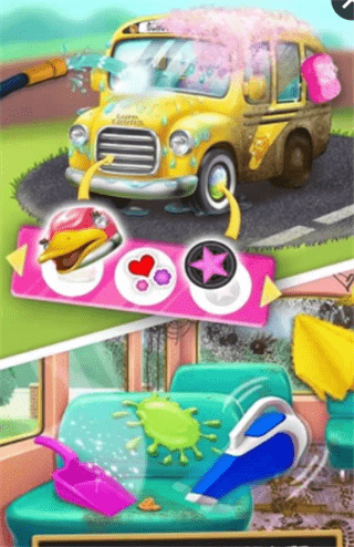 甜蜜女孩清洗大作战游戏截图2