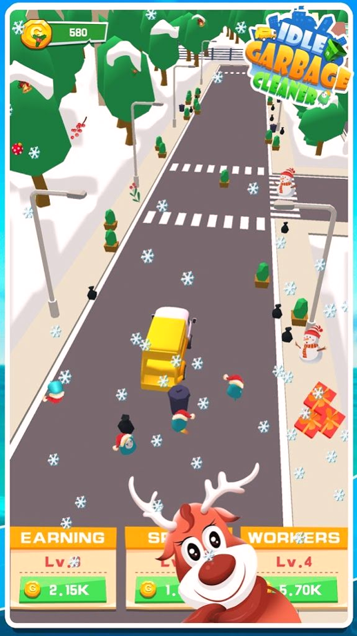 空闲垃圾清洁器游戏截图1