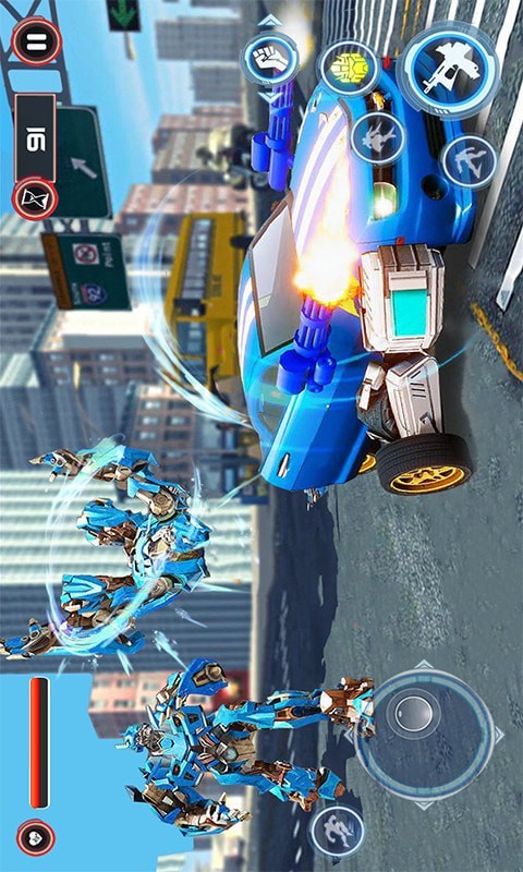 飞车机器人变形游戏截图3