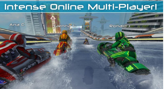 激流快艇模拟器游戏截图2