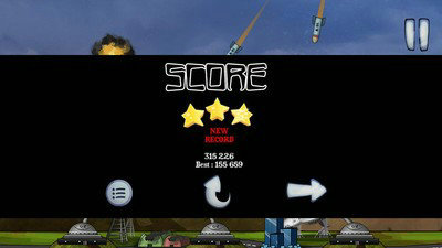 导弹防御系统游戏截图1