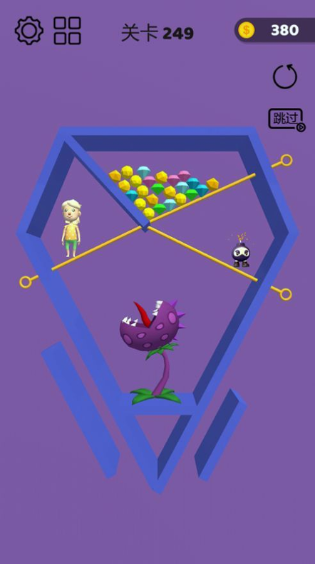 拉动棍子过关游戏截图2