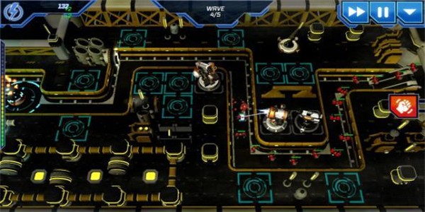 宇宙平台防御塔游戏截图1