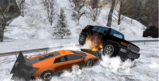 愤怒的死亡雪车游戏截图3