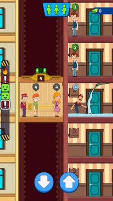 酒店电梯游戏截图2