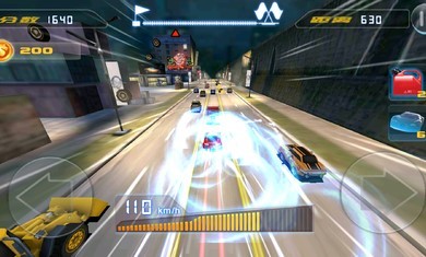 3D极速飙车游戏截图1