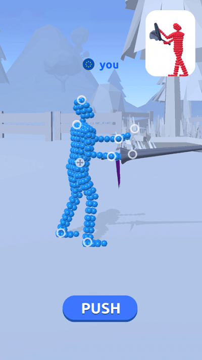 泡泡人战斗游戏截图2