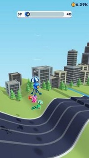 卷腿就跑游戏截图2