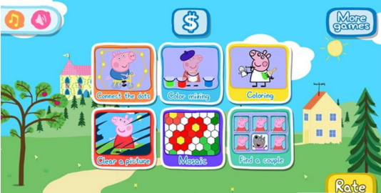 我的佩奇世界游戏截图3