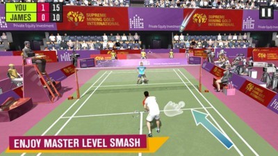 羽毛球比赛游戏截图3