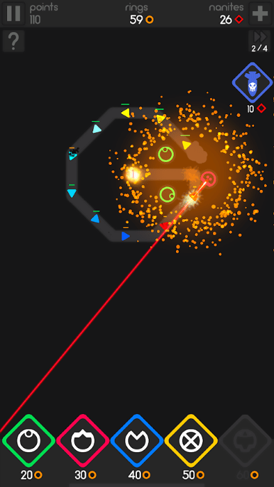 色彩防御游戏截图1