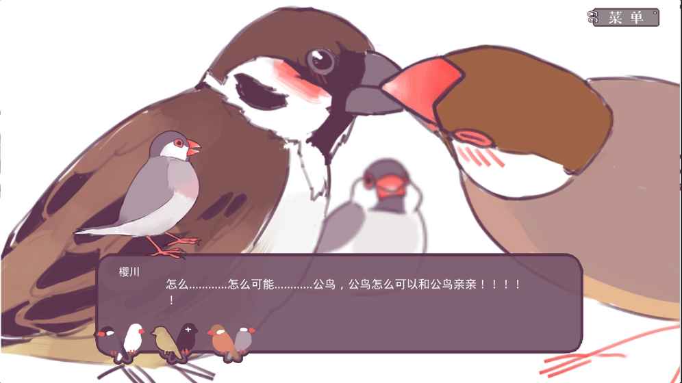咕啾!文鸟恋爱物语游戏截图2