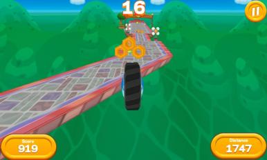 轮胎大暴走游戏截图1