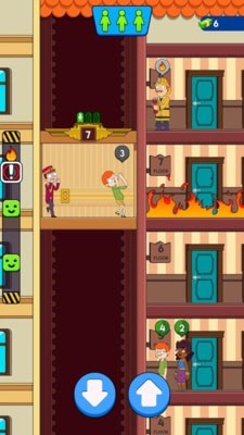 酒店电梯游戏截图1