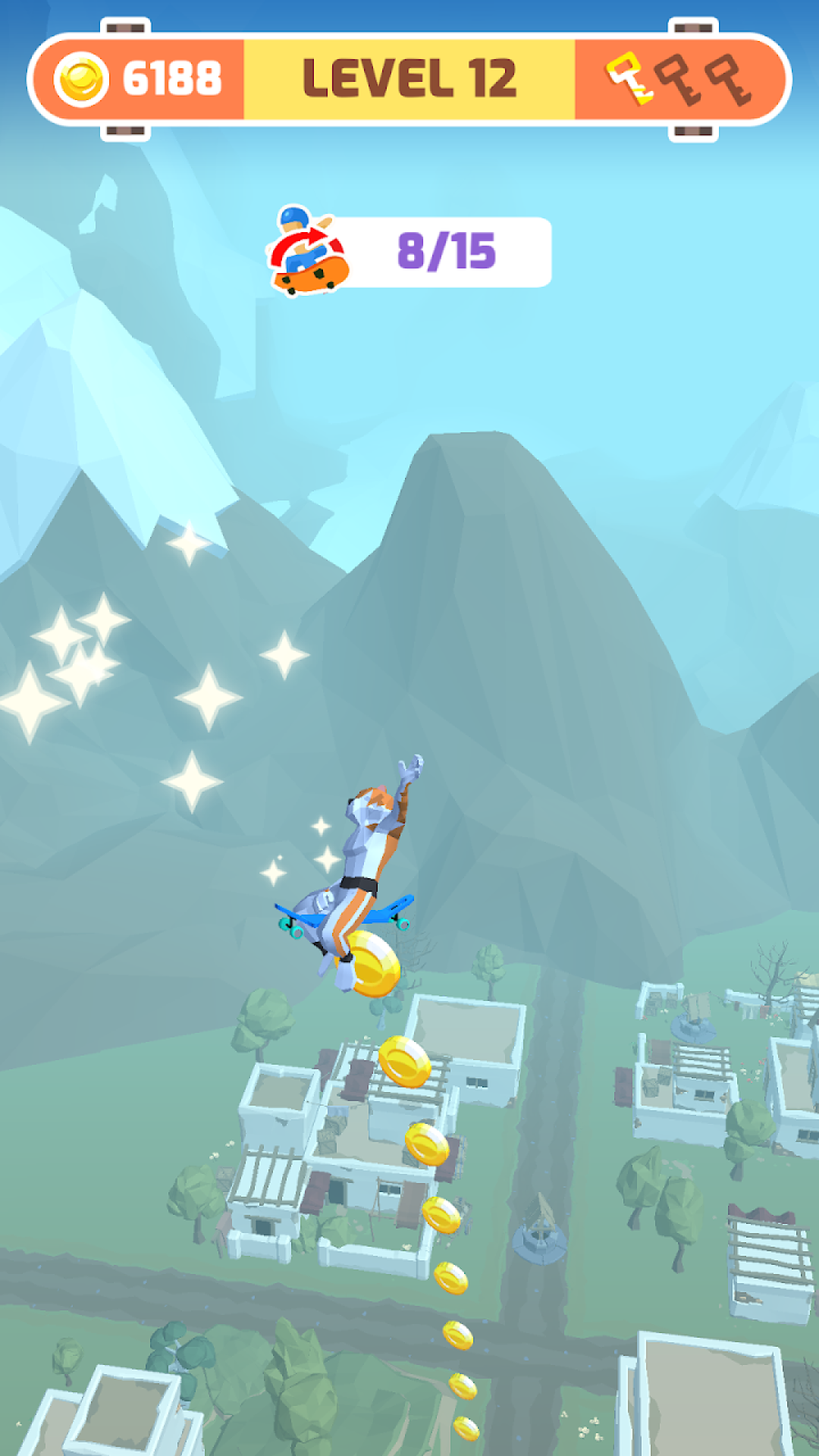 街头滑板男孩游戏截图3