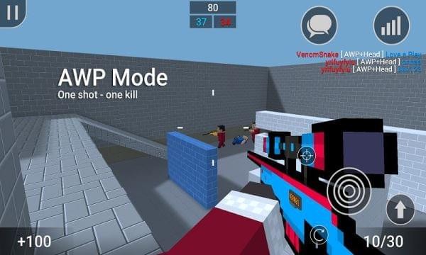 方块精英大作战游戏截图1