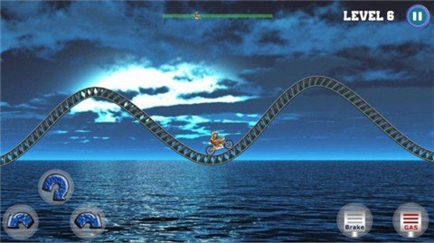 摩托车天空竞速游戏截图1