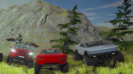 特斯拉越野游戏截图2