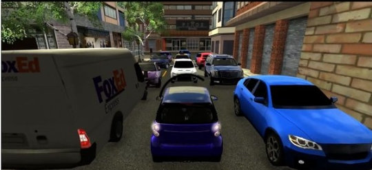 百分网手动挡停车场游戏截图2