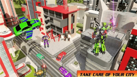 飞车变形金刚战争游戏截图2