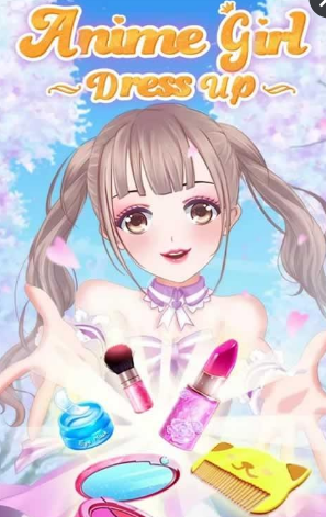 动漫女孩换装游戏截图3