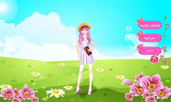 旅行女生换装游戏截图1