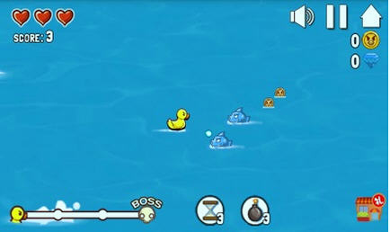 小黄鸭反击战游戏截图3