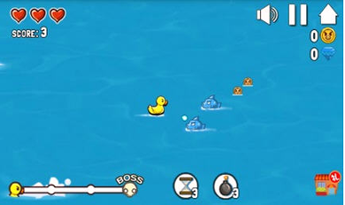 小黄鸭反击战游戏截图2