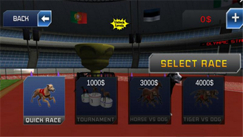 疯狂的赛狗游戏截图1