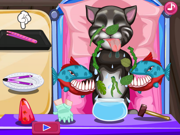 猫咪溺水治疗游戏截图2