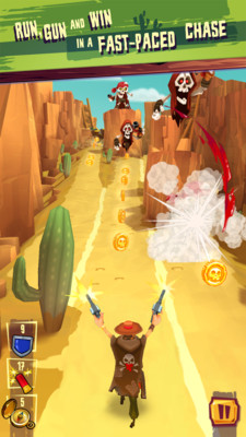 跑和射击：仇敌游戏截图1