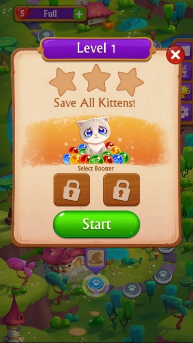 泡泡龙宝石开心消游戏截图1