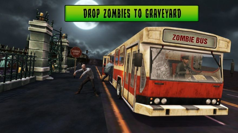 僵尸城市公交车游戏截图3
