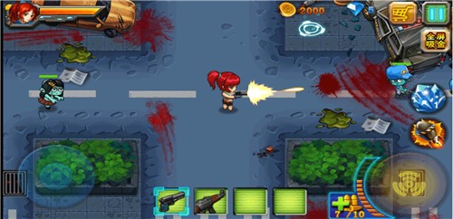 美女大战僵尸游戏截图3