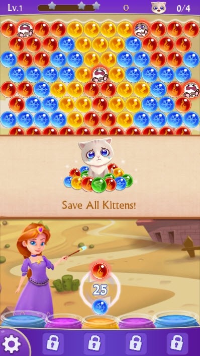 泡泡龙宝石开心消游戏截图2