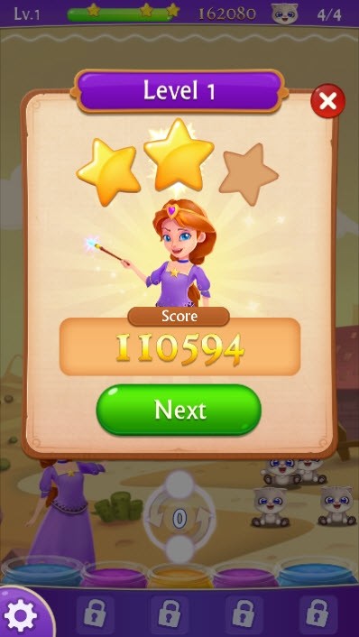 泡泡龙宝石开心消游戏截图3