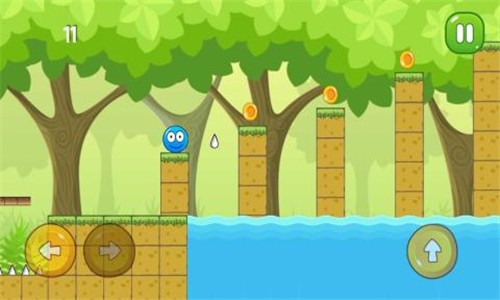 蓝球大冒险游戏截图2
